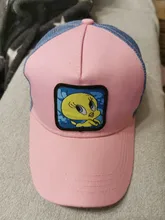 Capslab-Gorra de malla con diseño de Bugs Bunny para hombre y mujer, gorro de béisbol con diseño de pantera ajustable, de dibujos animados Snapback, unisex