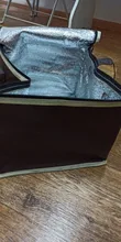Bolsa de refrigerador térmico aislado para almuerzo, almacenamiento grande y cuadrado de bebidas frías, bolsas de aluminio para comida y café, 4 personas