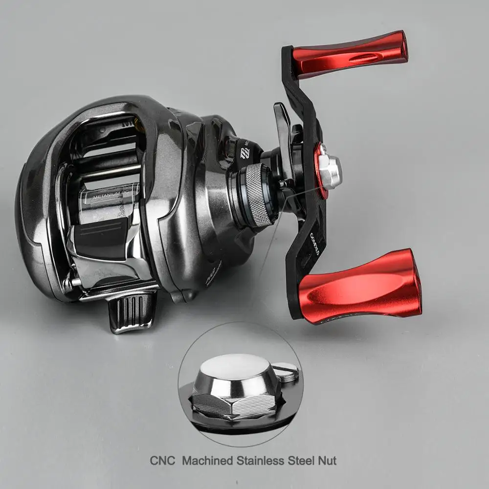 Ручка рыболовной катушки Gomexus для Shimano Curado 7x4 мм Daiwa Abu Garcia 8x5 мм катушка для литья приманки 95 мм как описание