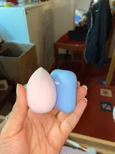 Esponja de maquillaje cosmético, corrector en polvo, juego de licuadora, esponja de base de maquillaje en húmedo, herramienta cosmética más grande, esponja de maquillaje