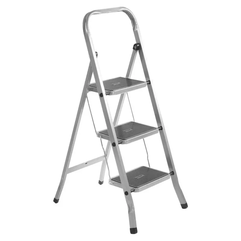 Steel ladder wide steps with anti-slip coating | Мебель