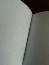 Agenda de papel A5 con puntos, tapa blanda de cuero, 160 páginas, papel blanco marfil, 100 GSM, cuaderno hecho a mano, 4,7