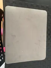 Alfombrilla para el ratón para juegos, superficie de descanso, protector, estera de escritura, fácil de limpiar, de cuero PU, portátil, para oficina y hogar