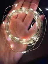 Transparent-Wire Starry-String Usb-Lights Fairy Wedding Christmas Party Micro LED 10M