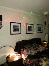 Light DJ Dj-Lamp Stage-Projector Led Laser Rgb Disco Wedding Birthday-Party Blue Rechargeable