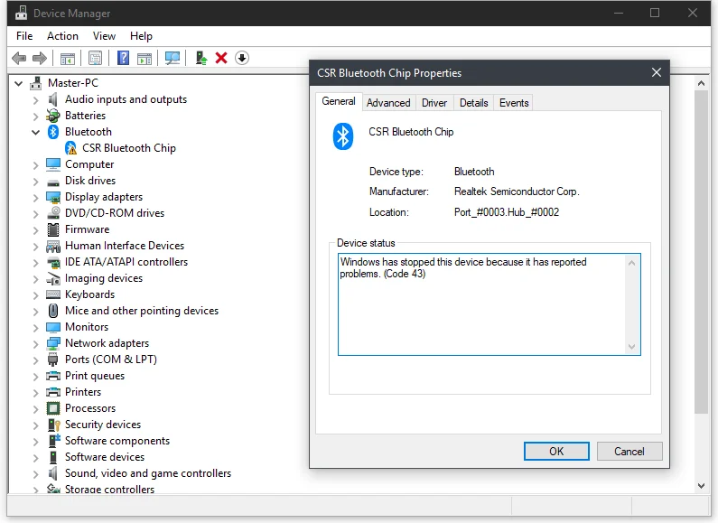 Csr Bt Port 01 Treiber Windows 10 Realtek csr bluetooth driver - polremachines