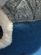 Bed Kennel Cat-House Hoopet Cave Home Dog-Puppy Warm for Teddy