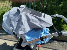 Universal accesorios de cochecito de bebé sombra de sol visera de sol transporte cubierta para bebés asiento de coche resistente a los rayos UV sombrero