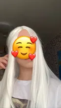 Peluca de cabello sintético resistente al calor para mujer, disfraz largo y recto de 100 CM/40 pulgadas, para Halloween, Carnaval, fiesta y salón de belleza
