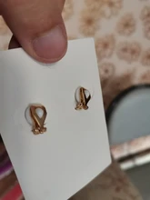 Encanto de moda creativo perla clip en pendientes lindo pendientes hechos a mano para auriculares joya clip