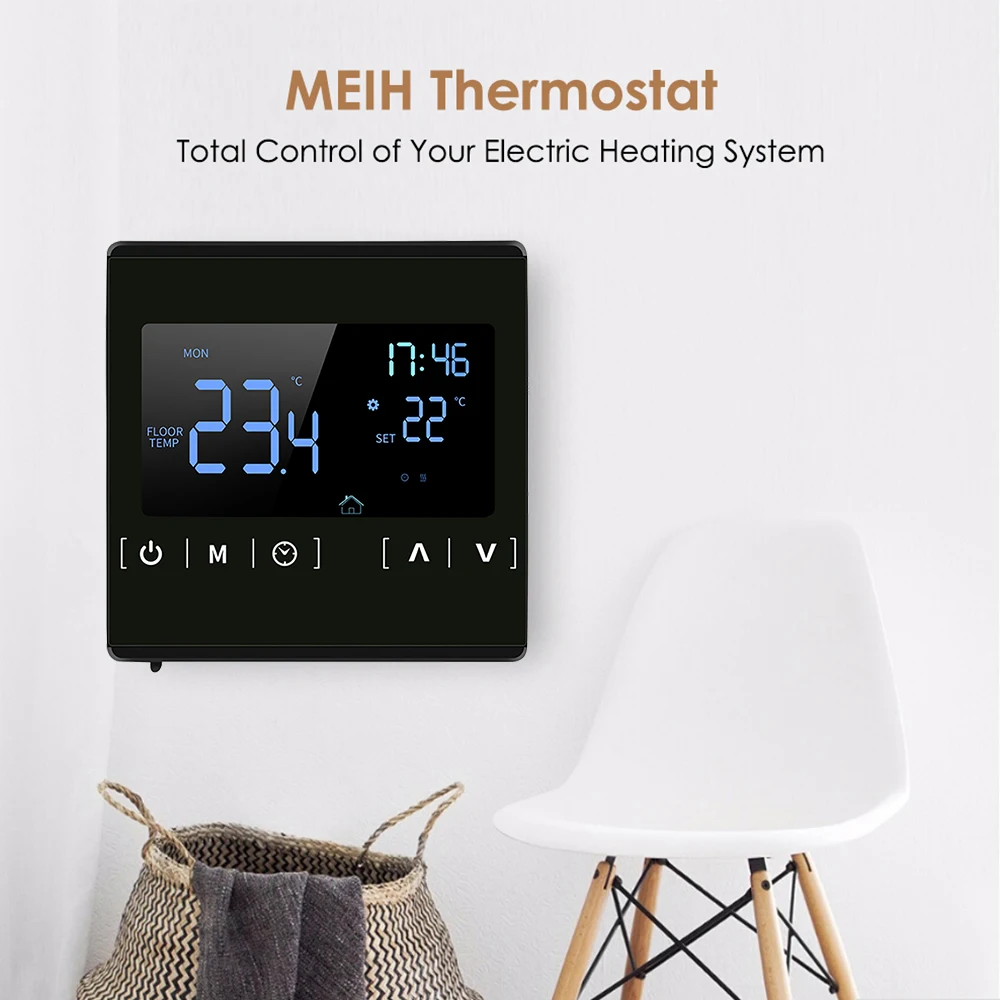 Smart Thermostat Electric Floor Heating System Water Heating Thermoregulator Room Thermostat