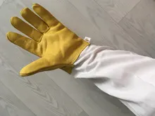 Beekeeping-Gloves Apiculture Anti-Bee-Anti-Sting for Professional 1-Pair Sheepskin