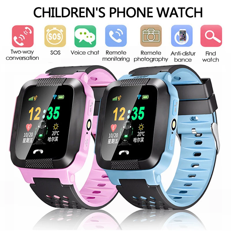 

Children kids Smart Watch Phone Waterproof LBS Smartwatch Kids Positioning Call 2G SIM Card Remote Locator Watch Boys Girls