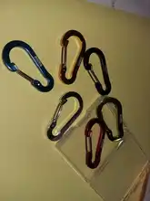 Carabiner-Clips Acessories Multi-Tool Cc1-Steel Small Booms Fishing Outdoor Camping 6pcs