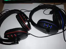 Stereo-Gaming-Headset Microphone Wired Volume-Control PS4 Xbox-One Over-Head for PC Gamer