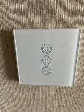 Interruptor de persiana inteligente Tuya Life ZigBee 3,0, mando a distancia para persiana enrollable, se necesita para Google Home y Alexa, Control por voz