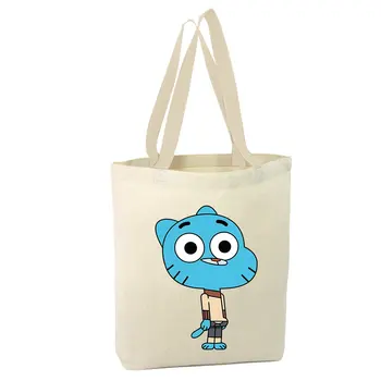 

Angemiel Bag The Amazing World of Gumball Shopping Beach Tote Bag
