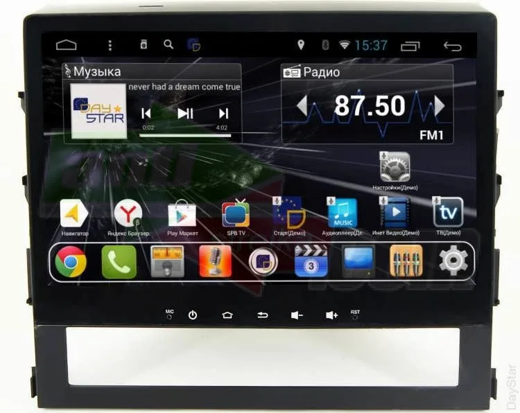 Штатная магнитола DayStar DS-8002HB Toyota LC 200+- Androi