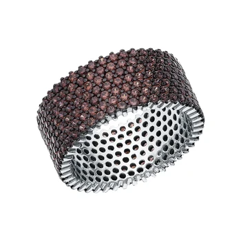 

Silver ring with cubic zirconia sunlight sample 925