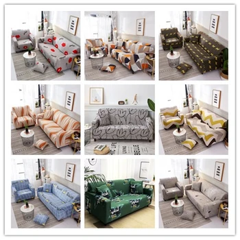 

All-inclusive Sofa Cover Tight Wrap Elastic Protector Slipcover Couch Cove Slipcovers