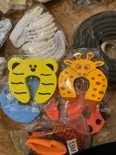 Door-Stopper Card-Lock Finger-Protector Newborn-Care Animal Baby-Safety Security Child