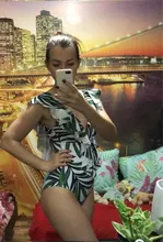 Bañador Sexy de una pieza para mujer, traje de baño de realce, Monokini con volantes, ajustable al hombro, 2021