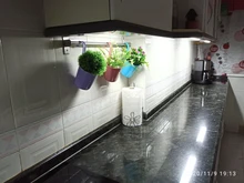 Luces Led para debajo de armarios de cocina, lámpara de 10W, 20W, T5, tubo con enchufe para decoración del hogar, 220V, 110V