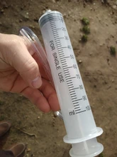 Jeringa de plástico de 100ml, Kit de Tubo Transparente de 80cm para medir nutrientes, útil para el hogar