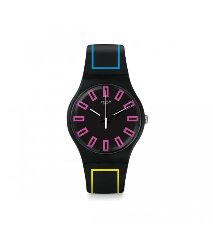 Часы swatch ORIGINALS NEW GENT 41 мм вокруг ремешка SUOB146