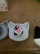 Cat-Paws-Pad Mechanical-Keyboard Keycaps Mx-Switches Artisan Cherry Kitty Paw Silicone