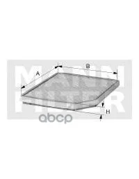 Cabin air filter Mann Filter Cuk26007 MANN-FILTER art. CUK26007