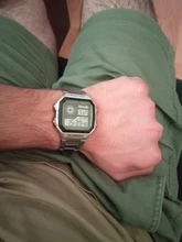 SKMEI-Reloj Deportivo Digital para hombre, pulsera deportiva de acero inoxidable, resistente al agua