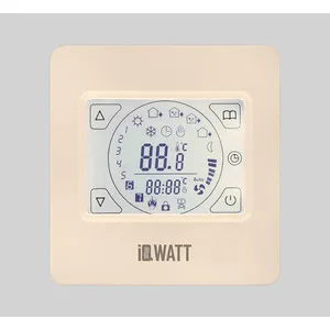 

Thermoregulator programmable iqwatt IQ thermostat TS (ivory) (touch screen)
