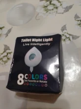 Toilet-Light Seat Night-Lamp Motion-Sensor Goodland LED Bathroom Backlight 8-Colors Children