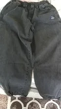Jean Trousers Jogger-Pants Harem Black Blue Men Streetwear Baggy Plus-Size Summer Denim