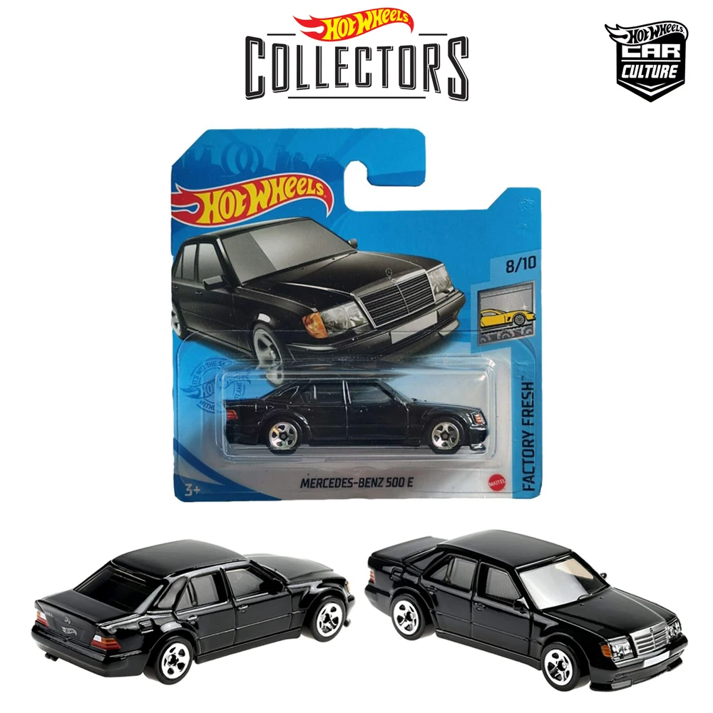 Металлический Чехол Hot Wheels Mercedes-Benz 500E Class подарок на день рождения для детей