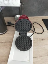 Minimáquina eléctrica para hacer gofres, horno de masa semiesférica, máquina de gofres para desayuno, huevos, pasteles, Pan, máquina Eggette