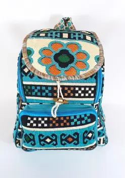 

AUTHENTIC SKY BLUE HAND MADE BAGPACK
