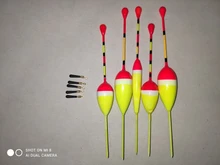 Flotador de espuma para pesca en hielo, conjunto de boya para carpa, accesorios de aparejos de pesca, tamaño 1g 2g 3g, 5 unids/lote