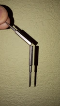 LAOA-brocas de destornillador de alta precisión, herramientas manuales de acero S2 de 4mm, 1 unidad