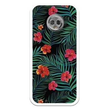 

Stand case costume drawing Flowers WP029 for Motorola Moto G6