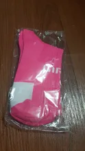 Nuevo Calcetines de calcetines de hombre para correr deporte de senderismo Calcetines de fútbol de función de compresión calcetines de la rodilla de alta