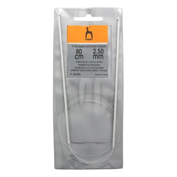 

56303 hook knitting circular, 2,50mm * 80 cm, Pony