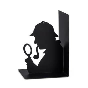 

Balvi-Sherlock bookends decorative metal in black color. Original design