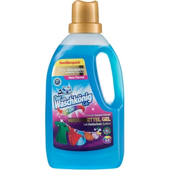 

Gel for washing der waschkonig color for colored linen 1,625 liters (54 washing)