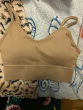 Sports-Bra Seamless-Crop-Top Active-Tank Wmuncc-Strap Gym Workout Push-Up Yoga Women Fitness