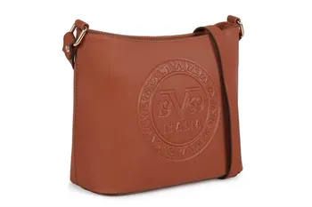 

Women Tan Women Messenger Handbag 19 V69 ITALIA 1977 Model High Quality PU Made in Turkey
