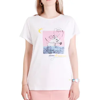 

Biggdesign Faces Dreamer Women's T-Shirt Large