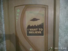 Decorative-Paintings Poster-Bar Wall-Sticker Kraft-Paper Movie-The-Poster-I-Want Believe