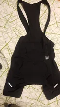 Santic-pantalones cortos con pechera para hombre, para Ciclismo de montaña, acolchados, para verano, talla asiática